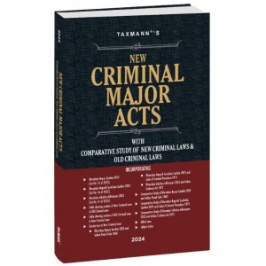 Taxmann's New Criminal Major Acts by Taxmann's Editorial Board